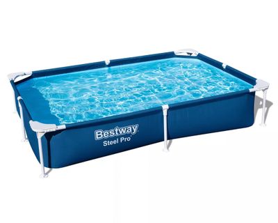 Piscina estructural 43x150x221 cm 1200 L azul