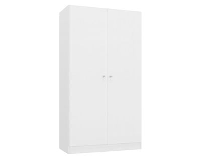 Imagen 1 del producto Clóset 2 puertas blanco 183x100x47 cm