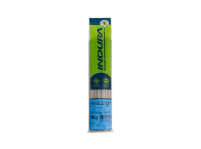 Electrodo 3/32'' punto azul display 1 kg Indura