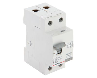 Interruptor 2 x 25 a 30 ma diferencial Bticino