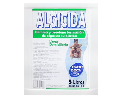 Imagen 2 del producto Alguicida piscina 5 litros Pura tech