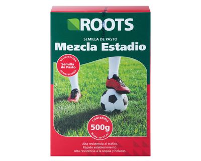 Semilla pasto estadio corriente desinfectada 500 gramos Roots