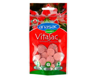 Imagen 1 del producto Fertilizante flores vitasac 20 tabletas anasac