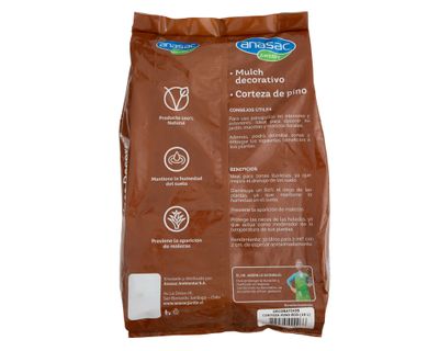 Imagen 2 del producto Decoración para jardín Corteza pino 10 lt