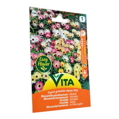 Imagen 2 del producto Semilla corriente mesembriantemum variado x1 g vita