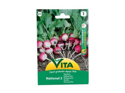 Semilla rabanito nacional 8g vita