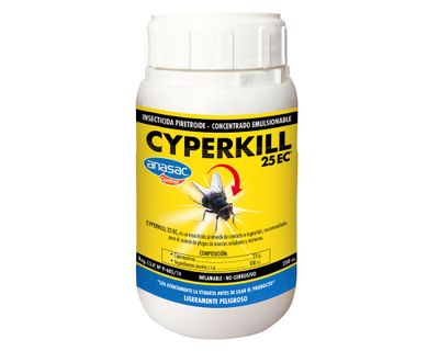Insecticida Cyperkill 25 EC 250cc