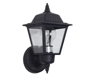 Imagen 2 del producto Farol pared 1L E27 negro Abitare