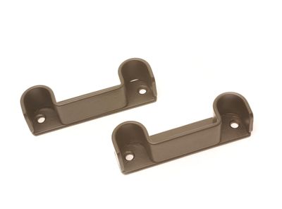 Soporte 3/4'' x 3/4'' muro a muro negro Darkness