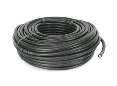 Rollo rg 59 s 32 75 ohms negro 25 mts Electromex