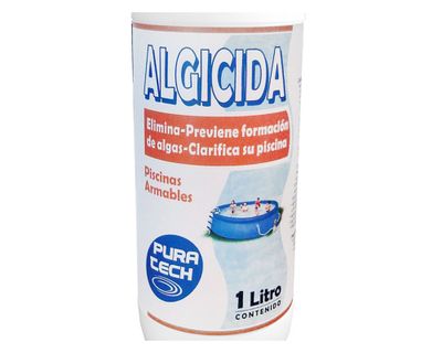 Imagen 2 del producto Alguicida piscina 1 litro Pura tech