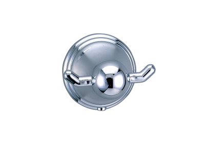 Percha doble Murano cromo