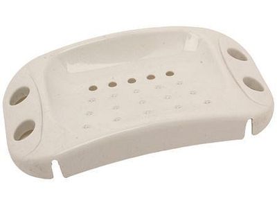 Organizador baño 51x22x12 cm blanco Cotidiana