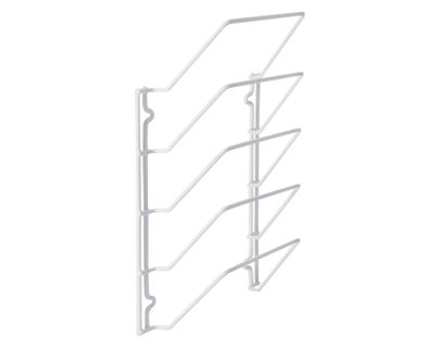 Porta bandejas 32 x 20 x 8 cm 0025 acero plastificado Cotidiana