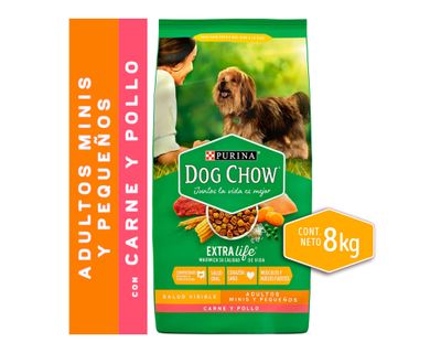 Alimento perro 8 kg razas pequeñas Dog Chow