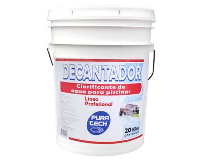 Decantador piscina 20 kg Pura tech
