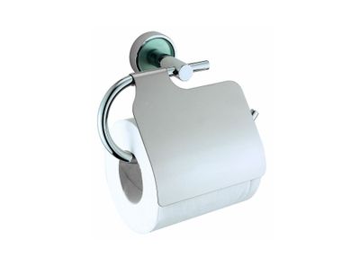 Portarrollo Malta vidrio/cromo