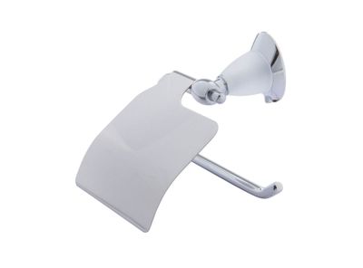 Portarrollo Viena blanco/cromo