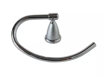 Toallero argolla Nepal satín cromo