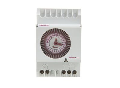 Reloj interruptor talento 111 programable 24 horas 16a Grasslin