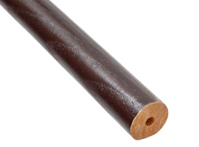 Barra cortina 19 mm 1,25 m nogal Cotidiana