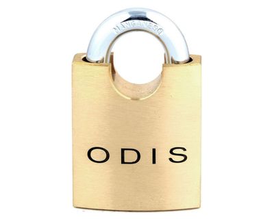 Candado exterior bronce con hombros 40mm s200 Odis