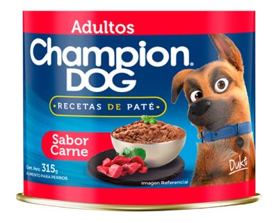 Imagen 2 del producto Alimento húmedo perro 315 gr carne Champion Dog