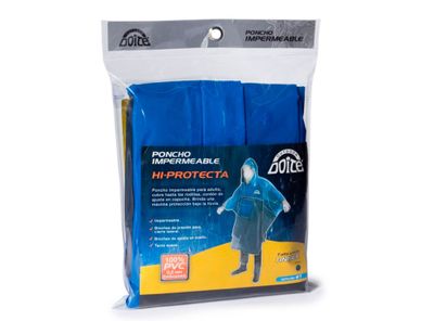 Imagen 2 del producto Poncho Hi-protecta azul Doite