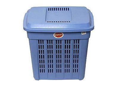 Canasto rectangular con tapa 50 lt Innovaplast