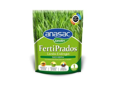 Fertilizante prados lenta entrega siembra 1kg Anasac