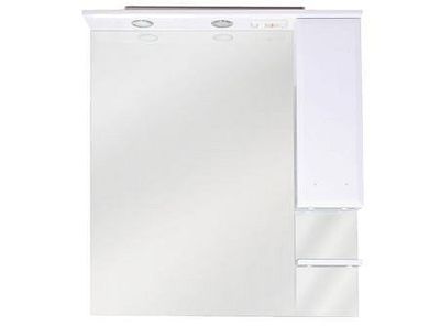 Espejo con botiquín New blanco 96x86x17 cm