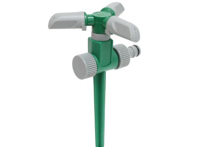 Regador plástico 3 brazos