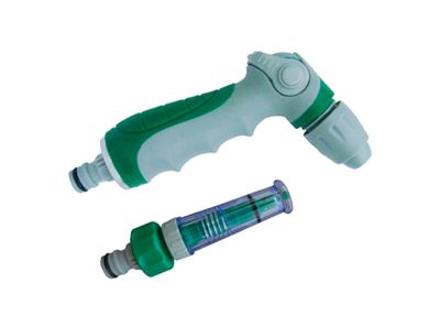 Imagen 1 del producto Set pistola control flujo regador manual ajustable x2 unidades Roots