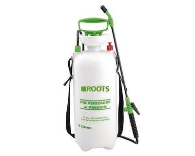 Pulverizador 8 litros a presión Roots