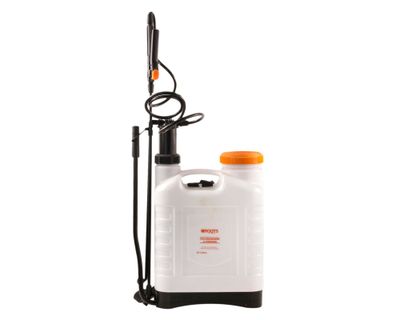 Pulverizador mochila presión 20 litros blanco Roots