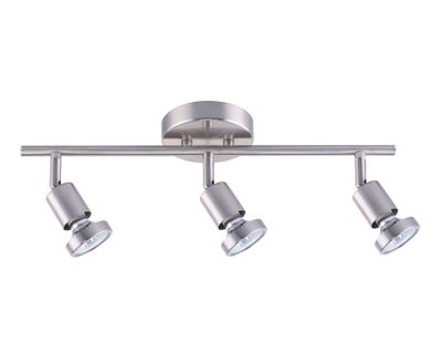 Spot 3L GU10 níquel Abitare