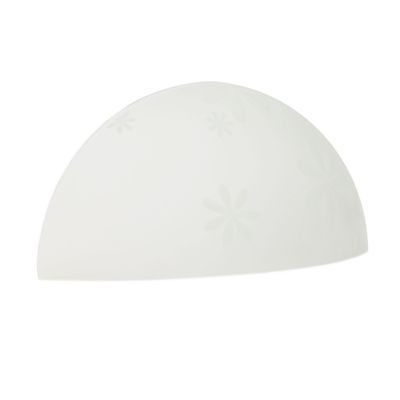 Imagen 2 del producto Aplique 1L E27 LEDa flores blanco ByP