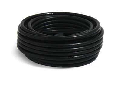 Rollo cable coaxial 10 metros rg 6 u negro Electromex