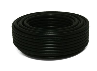 Cable coaxial rg 6 20 mts negro Electromex