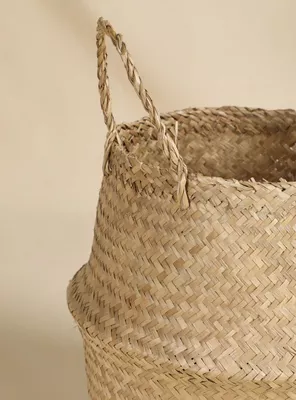 Imagen 2 del producto Canasto Chic Natural 35 x 32 cm