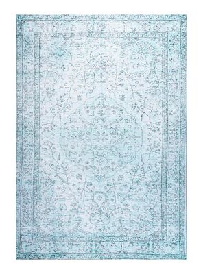 Alfombra Vintage 230 x 330 cm Turquesa