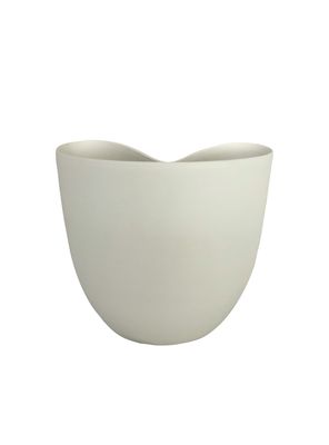 Jarrón Gres Blanco 1