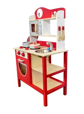 Imagen 2 del producto Juguete Gamepower Mini Hogar Cocina Madera Roja