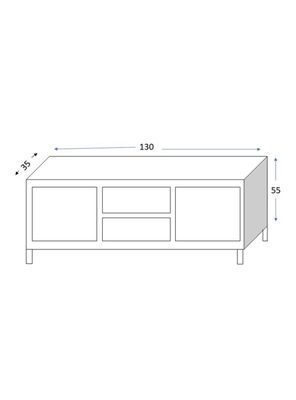 Imagen 2 del producto Rack Blanco Rústico