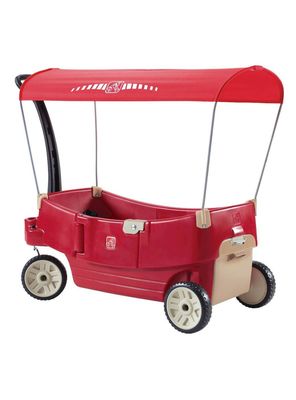 Carro de Arrastre Infantil Techado