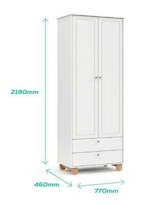 Imagen 2 del producto Armario 2 Puertas Zupi Beige