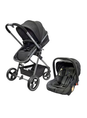 Coche Kidscool Cuna City Travel Negro