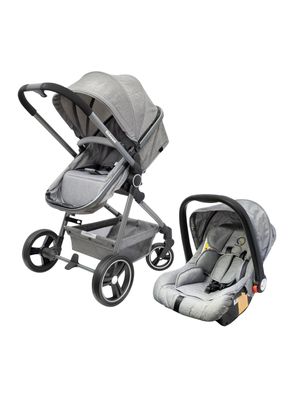 Coche Kidscool Cuna City Travel Gris