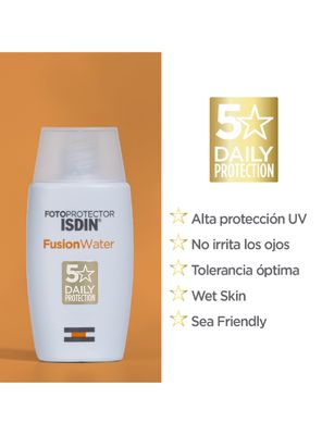 Imagen 2 del producto Pack Sport Fotoprotección ISDIN Fusion Water + Fusion Gel Sport