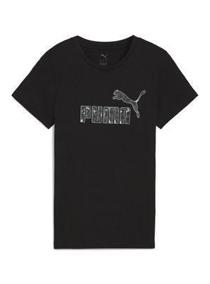 Polera Ess Graphic Animal Tee Negro